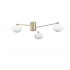 HERMES ZŁOTA LAMPA SUFITOWA   288260 Ideal-Lux